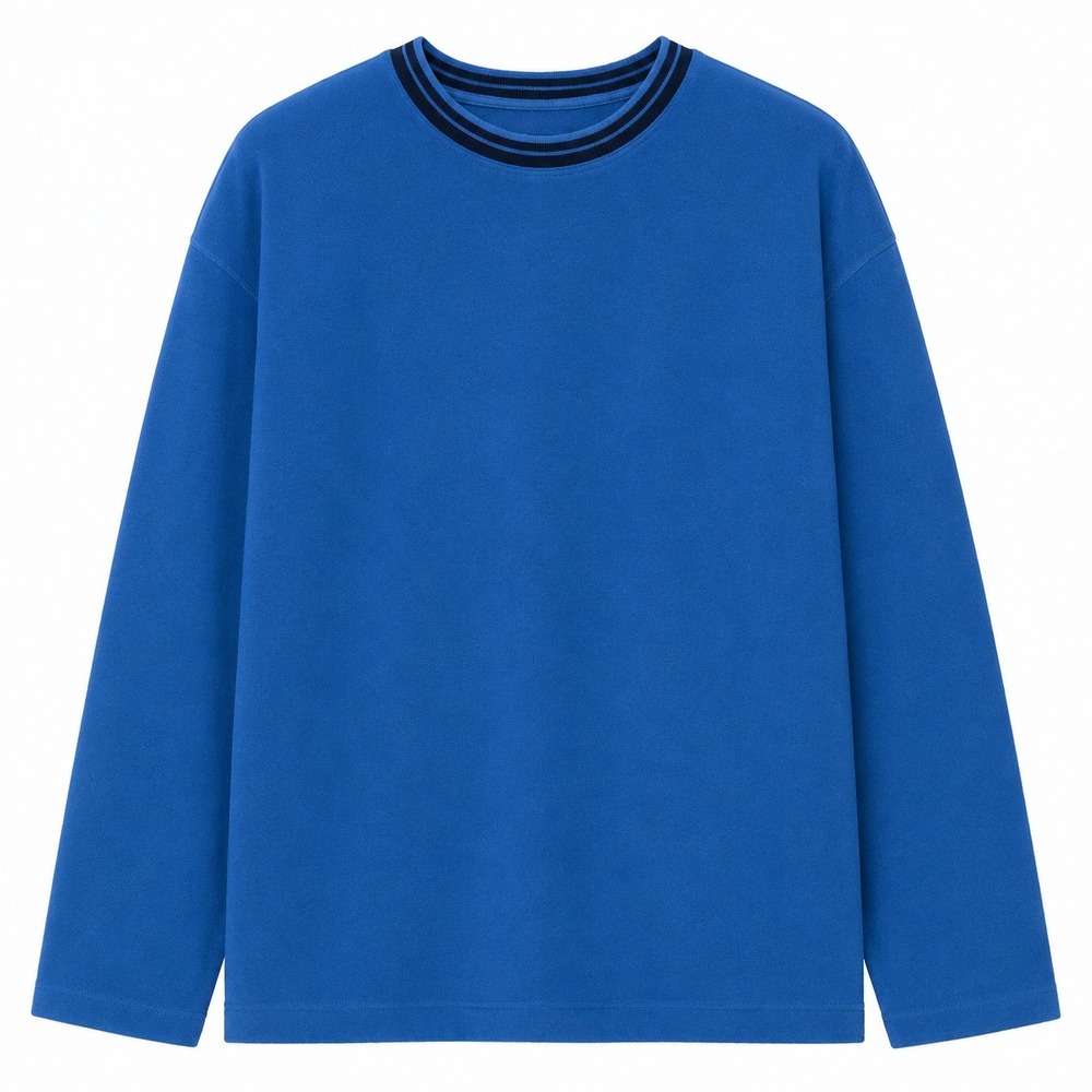 Patagonia Rhythm Sweater Mens XL Blue Fleece Plush Synchilla Pullover Crewneck
